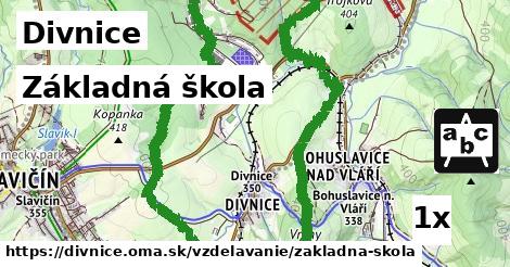 Základná škola, Divnice