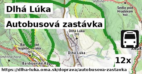 Autobusová zastávka, Dlhá Lúka