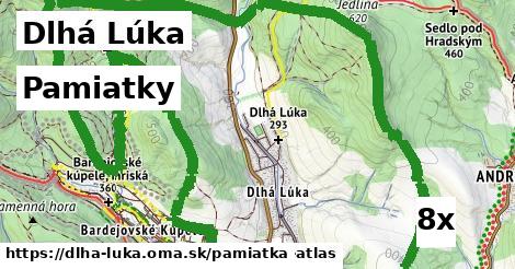 pamiatky v Dlhá Lúka