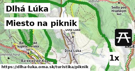 Miesto na piknik, Dlhá Lúka