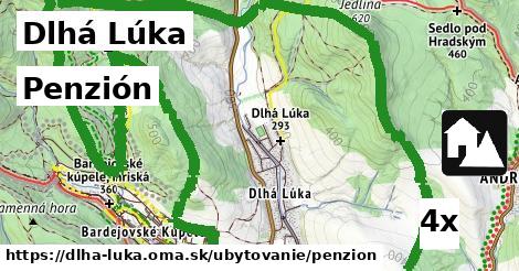 penzión v Dlhá Lúka
