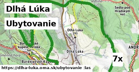 ubytovanie v Dlhá Lúka