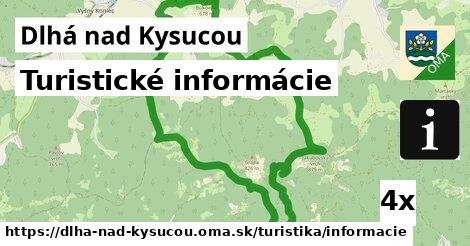 Turistické informácie, Dlhá nad Kysucou