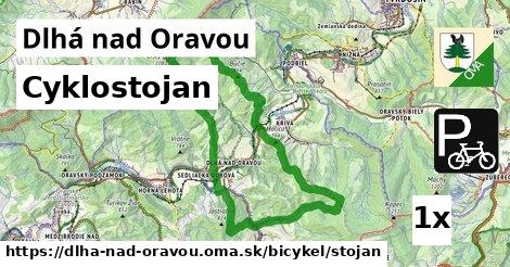 cyklostojan v Dlhá nad Oravou