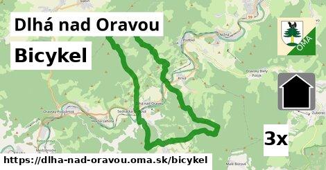 bicykel v Dlhá nad Oravou