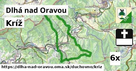 Kríž, Dlhá nad Oravou