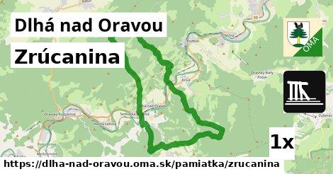 Zrúcanina, Dlhá nad Oravou