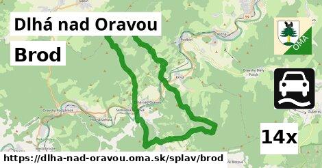 Brod, Dlhá nad Oravou