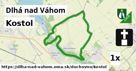 Kostol, Dlhá nad Váhom