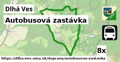 Autobusová zastávka, Dlhá Ves