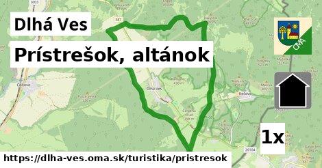 Prístrešok, altánok, Dlhá Ves