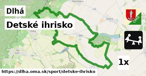 Detské ihrisko, Dlhá