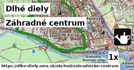 Záhradné centrum, Dlhé diely