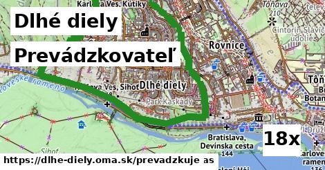 prevádzkovateľ v Dlhé diely