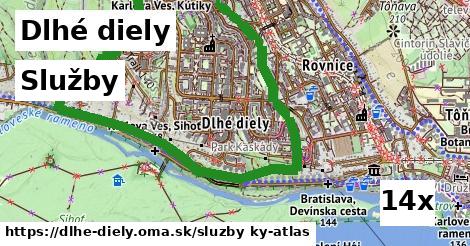 služby v Dlhé diely