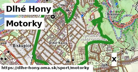 Motorky, Dlhé Hony