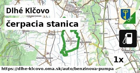 čerpacia stanica, Dlhé Klčovo