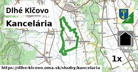Kancelária, Dlhé Klčovo
