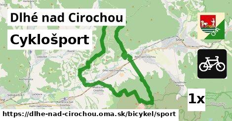 cyklošport v Dlhé nad Cirochou