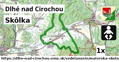 Skôlka, Dlhé nad Cirochou