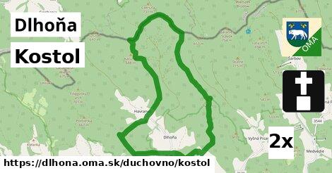 Kostol, Dlhoňa