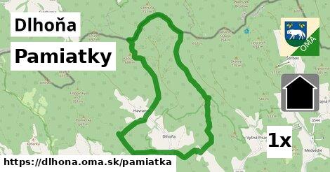 pamiatky v Dlhoňa