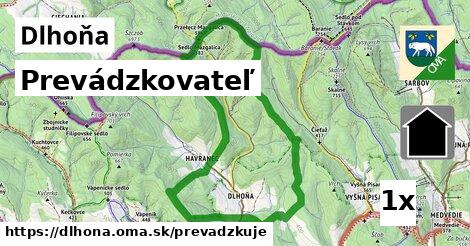 prevádzkovateľ v Dlhoňa