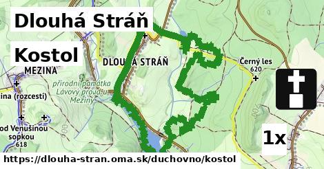 Kostol, Dlouhá Stráň