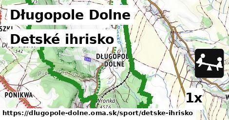 Detské ihrisko, Długopole Dolne