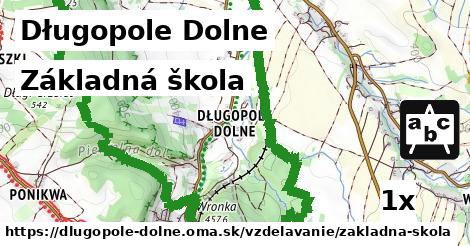 Základná škola, Długopole Dolne