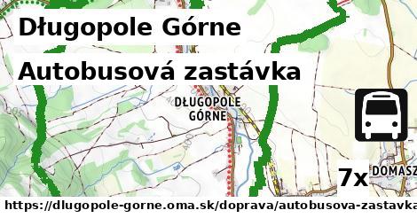 autobusová zastávka v Długopole Górne