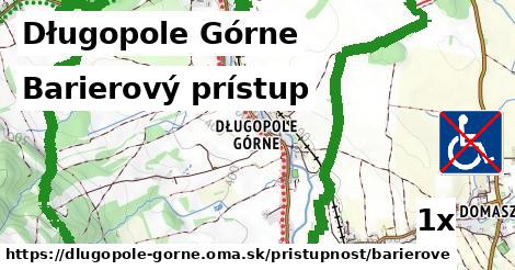 barierový prístup v Długopole Górne