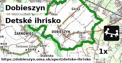 detské ihrisko v Dobieszyn