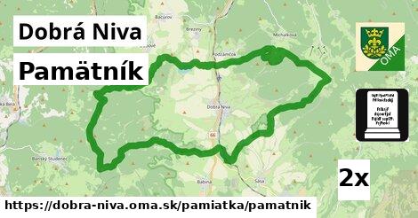 Pamätník, Dobrá Niva