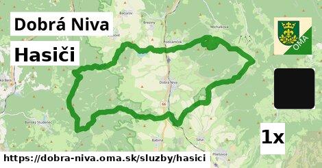 hasiči v Dobrá Niva