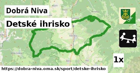 Detské ihrisko, Dobrá Niva