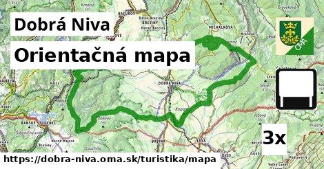 Orientačná mapa, Dobrá Niva