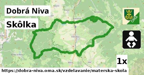 Skôlka, Dobrá Niva