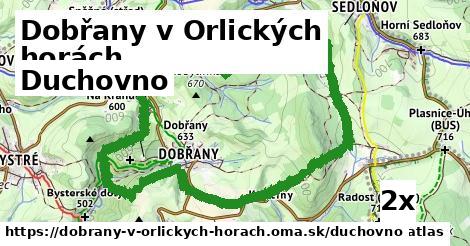 duchovno v Dobřany v Orlických horách