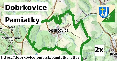 pamiatky v Dobrkovice