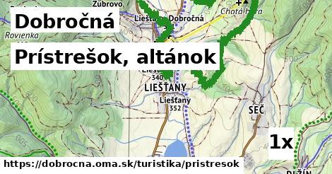 Prístrešok, altánok, Dobročná