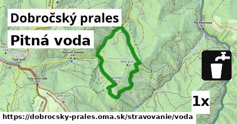 Pitná voda, Dobročský prales