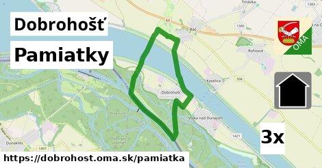 pamiatky v Dobrohošť