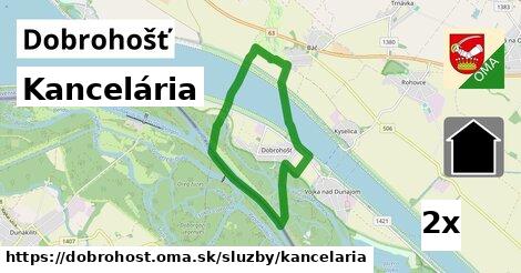 Kancelária, Dobrohošť