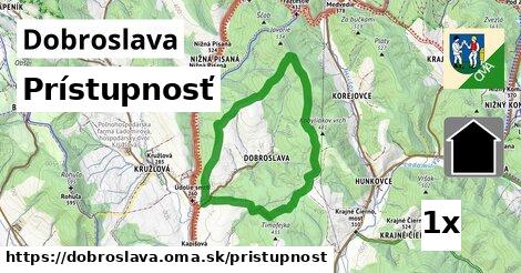 prístupnosť v Dobroslava