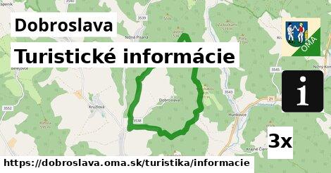 Turistické informácie, Dobroslava