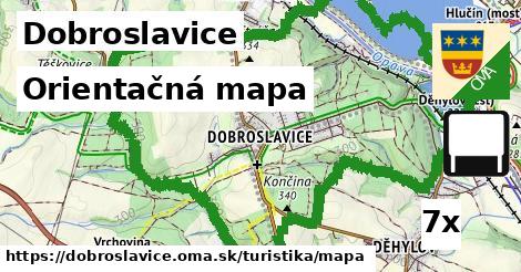 Orientačná mapa, Dobroslavice