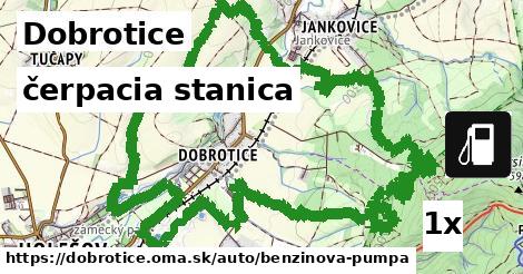 čerpacia stanica, Dobrotice