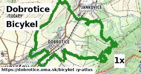 bicykel v Dobrotice