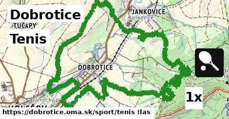 tenis v Dobrotice